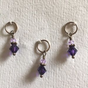 Stitch markers 🛼Roller Skate lace charms